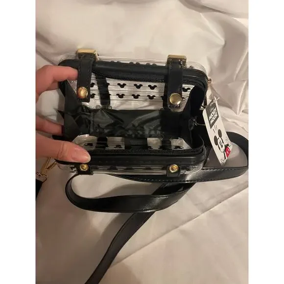 Disney-mickey mouse clear small crossbody bag - Picture 2 of 3